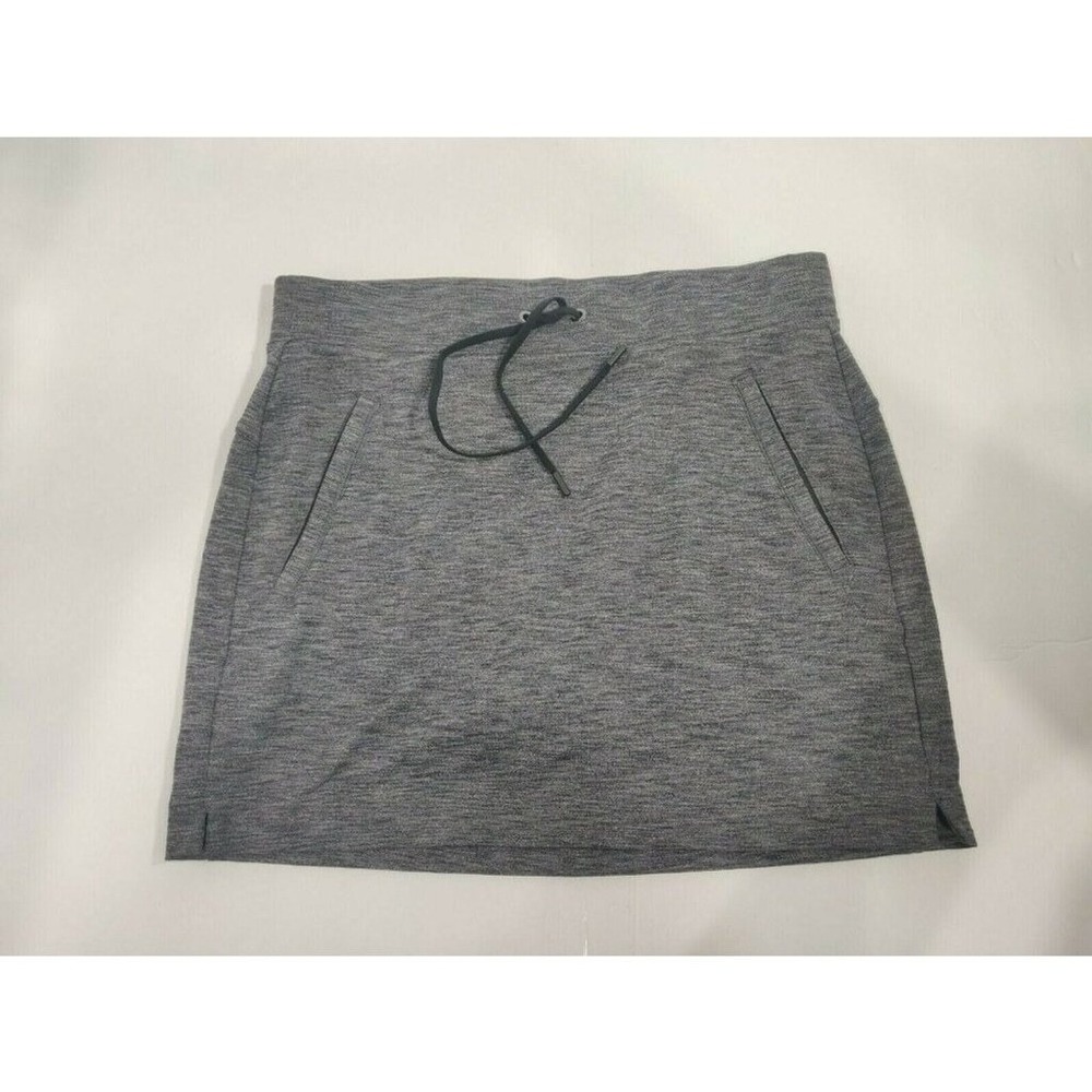 Athleta skort zipper‎ pockets gray Women's size xs New without tags